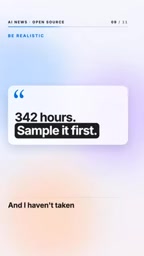 and I haven't taken it,