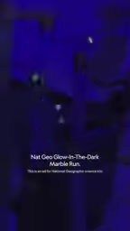 National Geographic Glow-in-the-Dark Marble Run: Creative Building and Racing Experience