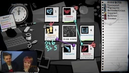 Deception hints in the character info panel