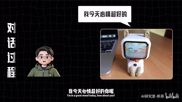 AI小猫与用户进行语音交互