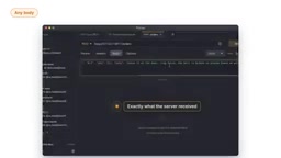 Save requests with Ctrl-S and archive directly to groups from the menu