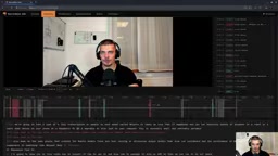 AI-marked retake segments and silent intervals