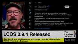 LCOS 0.9.4 Released: A systemd-Free Independent Linux Distro's Sprint Toward 1.0