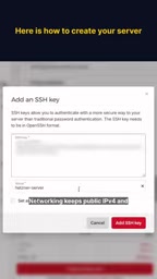 Add SSH key