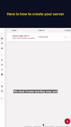 Server created successfully