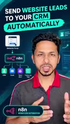 Automatically Sync Website Leads to Your CRM with n8n