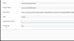 Set data types for parameters to match the class