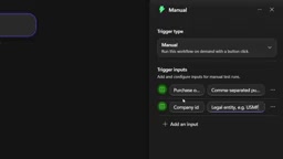 Call an unbound action in the workflow
