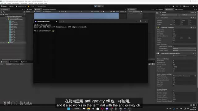 Using Anti-Gravity CLI in the terminal works the same way