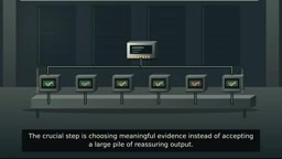 Don't accept a large amount of reassuring output—even productivity needs to be measured