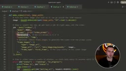 Video generation parameter configuration
