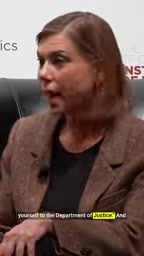 Slotkin emphasizes her background as a former CIA officer working with law enforcement