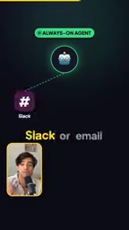 Always-on agent scenarios for channels like email and Telegram