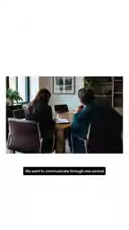 Communicating through a unified environment