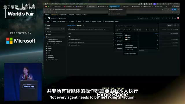 Agents executing maintenance tasks in the repository under a project identity