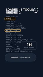 Agent fetches tools from two servers via MCP
