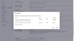 Turn on Coding Agent and make Codex the default agent.