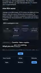 Careful, fake copies are circulating.