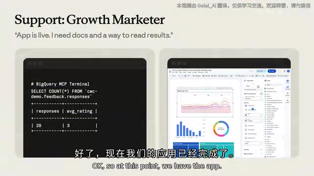The live interface of the feedback app after deployment