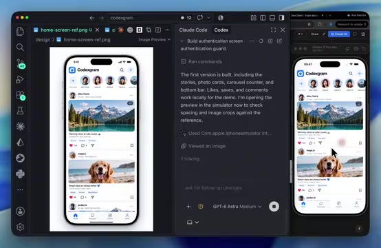 The Q&A interface during the planning phase