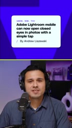 Adobe Lightroom mobile adds AI eye-opening feature
