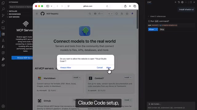 Afterward, whenever you want to build a project with a particular library or tool,