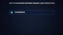 MCP is also expanding beyond finance