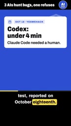 Codex independently finds a vulnerability in four minutes