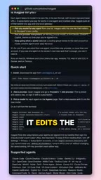 Quota runs out, it switches account, and your agent never sees the error.