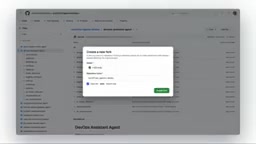 Next, fork the DevOps agent template.