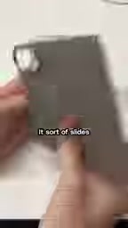 Sliding demonstration