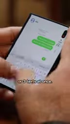 iPhone Duo's Outer Screen Too Small? Real-World Test Shows Nose Typing Becoming the Norm