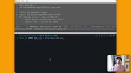 Create a test file and sync