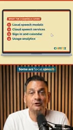 Channels include local models and cloud services