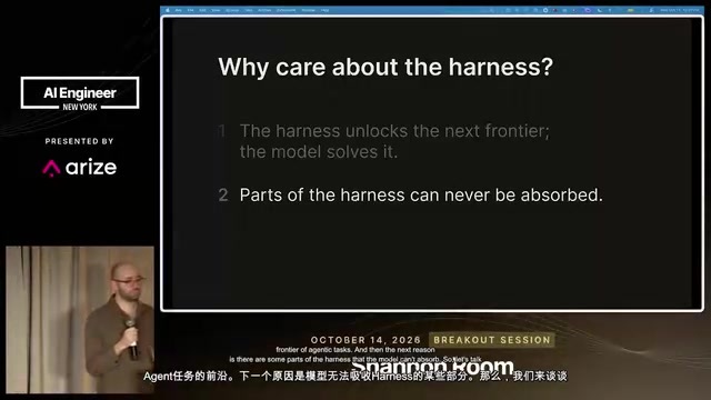 The parts of the harness that models can't absorb