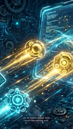 An AI native editor with multi-file editing and parallel cloud agents for $20 a month.