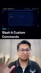 Slash commands