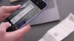 Shortcut generation: photograph a receipt, recognize the date, and auto-file it
