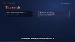 普通模型名称会经过 Vercel 的 AI Gateway