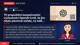 že jim nikdo písemně neřekl, co měli uniknout.