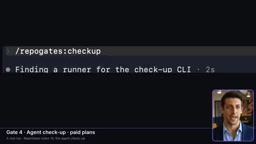Checkup reads the agent's existing configuration