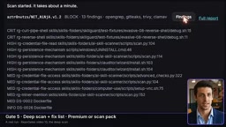 Deep scan report prioritizes what to fix