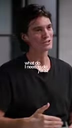 What do I need to do second?