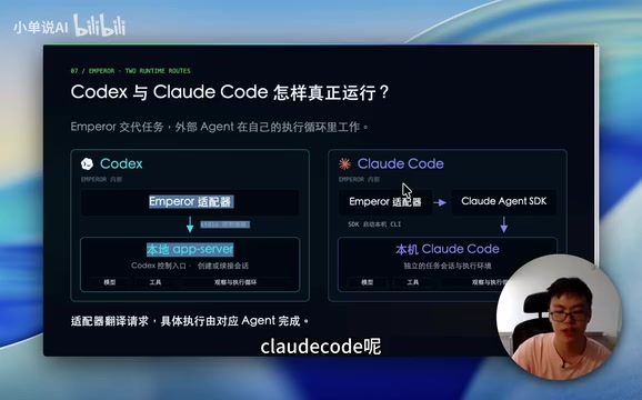 Master agent orchestration interface