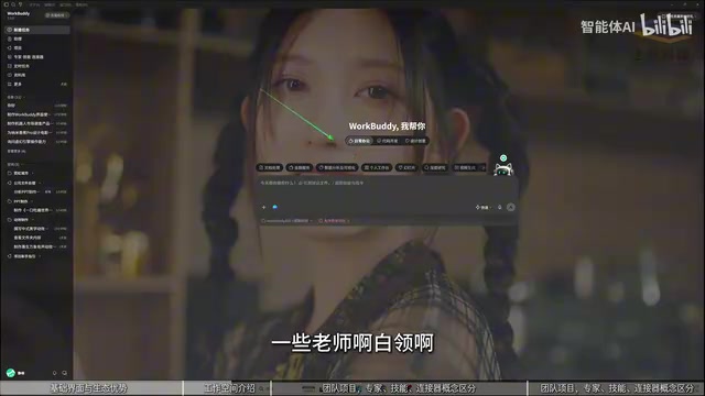 白领工作场景示意