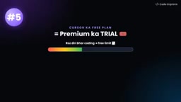 Cursor free quota consumption