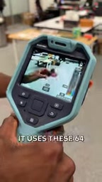 It uses these 64 microphones on the back