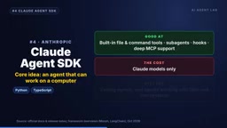 If you need to switch model providers, this isn't the one.