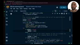 Chunk processing in the streaming Agent executor