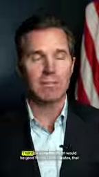 Interview screenshot: emphasizing that the policy benefits America and could unite both parties